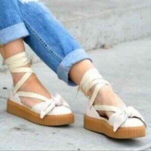 Fenty X Puma By Rihanna Bow Creeper Sandals